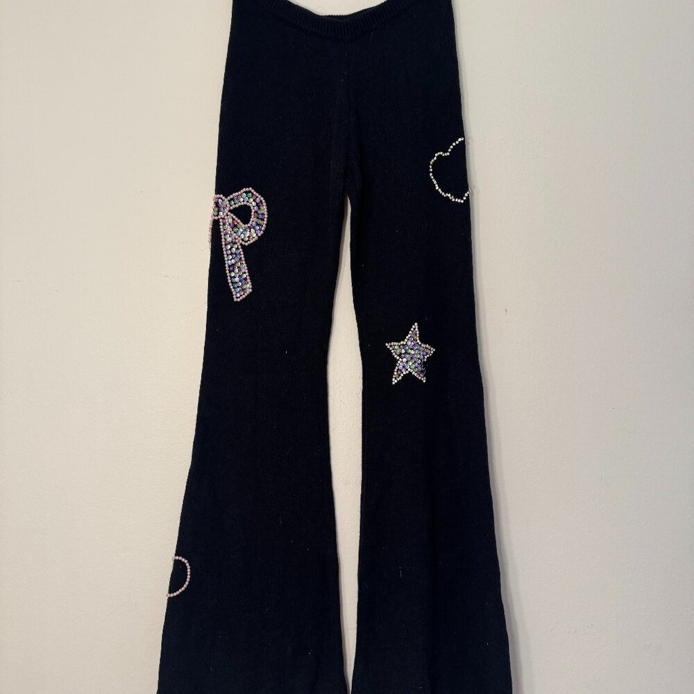 LoveShackFancy Vintage Flare Pants (S)